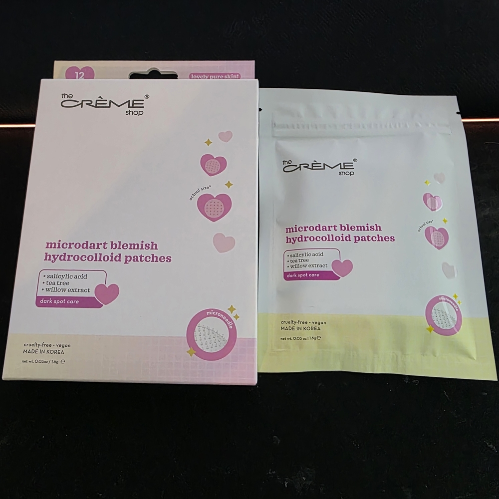The Crème Shop Microdart Blemish Hydrocolloid Patches - Pink & White